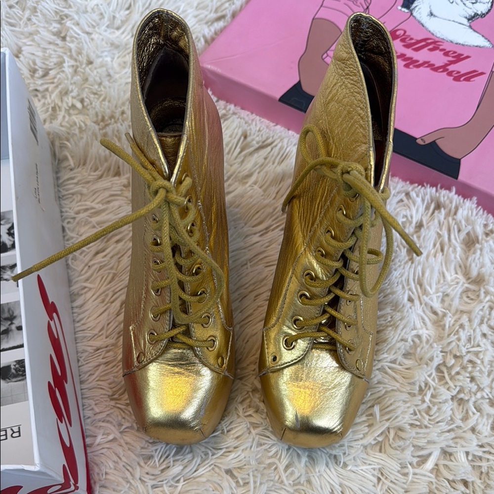 Gold Jeffrey Campbell Litas